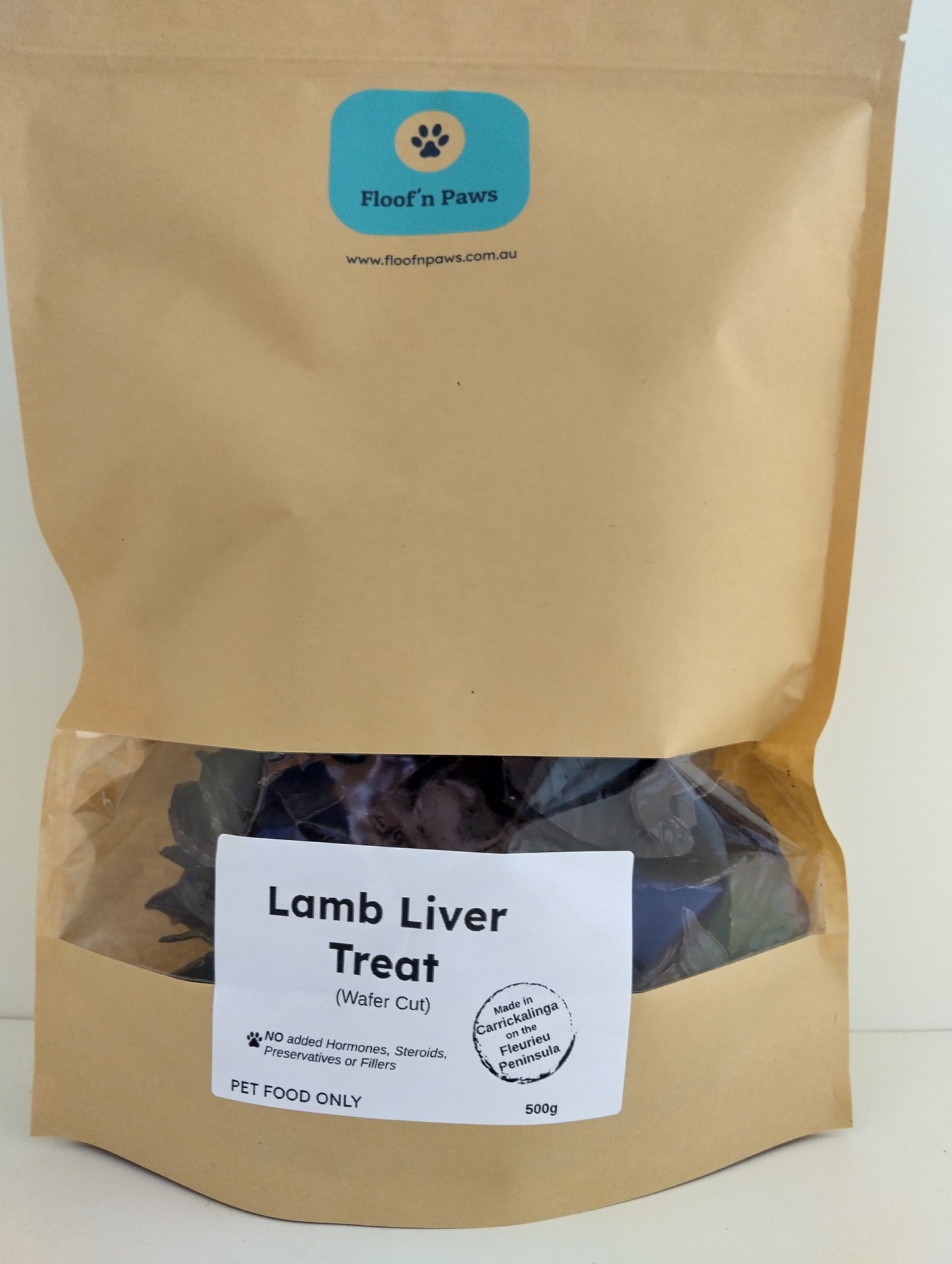 Lamb Liver Treat (Wafer Cut)