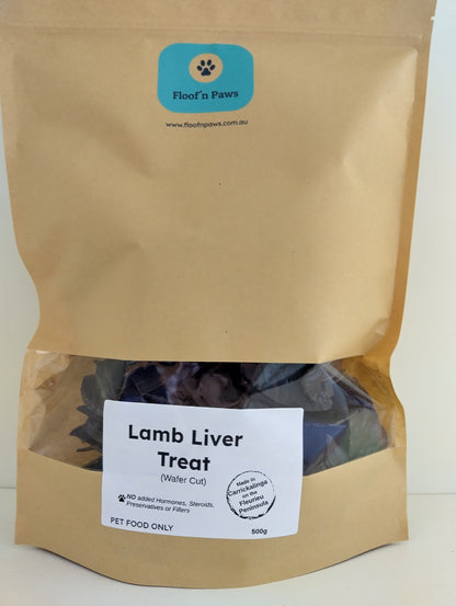 Lamb Liver Treat (Wafer Cut)