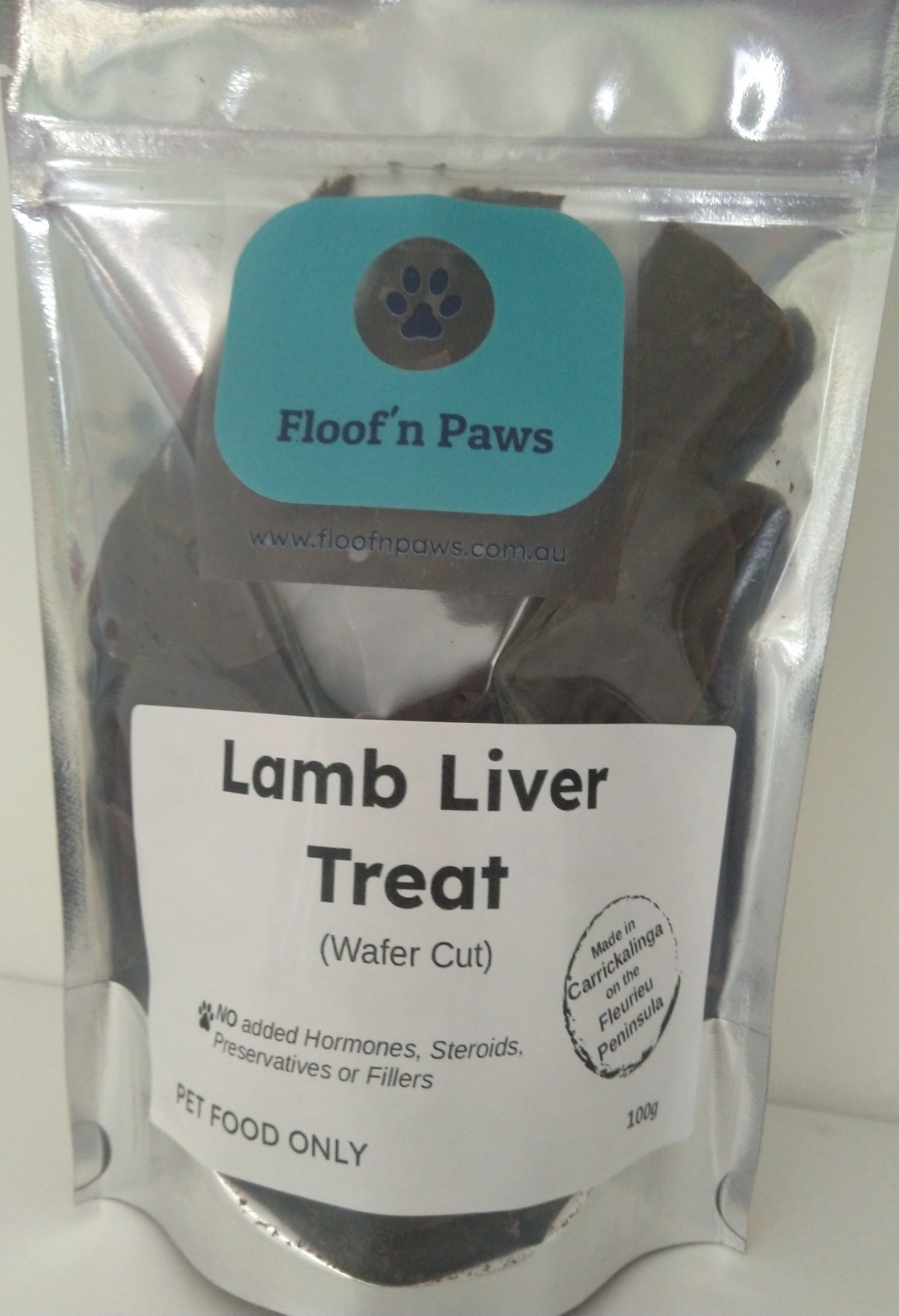 Lamb Liver Treat (Wafer Cut)